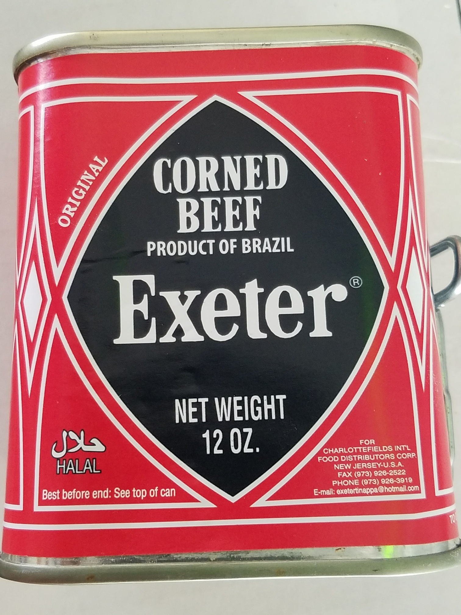 Corned Beef Exeter 12OZ (Singles)